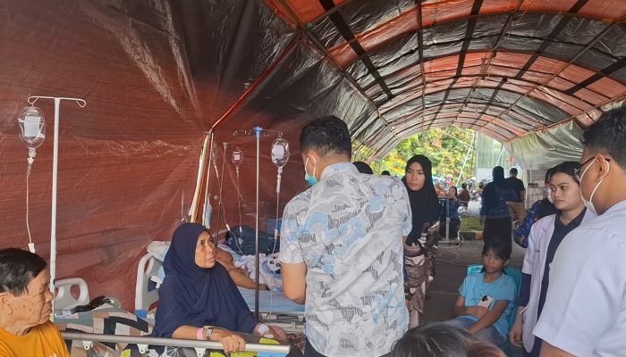 Tiga Hari Pascagempa, 13 Pasien RSUD Undata Masih Pilih Dirawat di Tenda