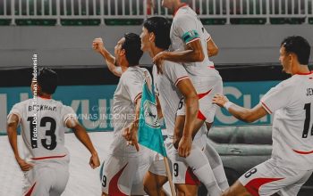 Timnas Indonesia Pesta Gol ke Gawang Kamboja, Menang 5-1