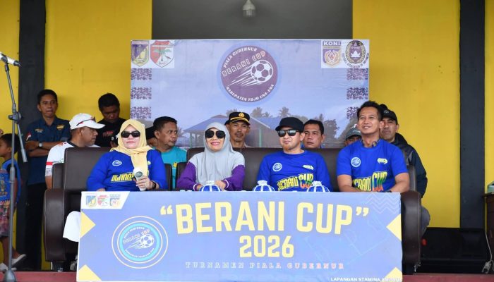 BERANI Cup 2026 Digelar di Ampana, Bupati Ilham Ajak Peserta Junjung Tinggi Fair Play