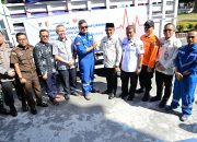 Gubernur Anwar Hafid Terima Bantuan Kemanusiaan PT Donggi Senoro LNG untuk Korban Gempa Sulteng