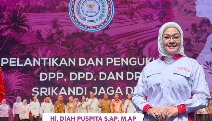 Resmi Pimpin DPD Srikandi ABPEDNAS Sulteng, Diah Puspita Siap Perkuat Peran Perempuan dalam Pembangunan Desa
