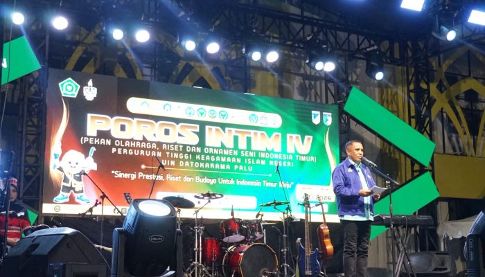 Anwar Hafid Apresiasi UIN Datokarama, Poros Intim IV Perkuat Persaudaraan dan Kolaborasi Indonesia Timur