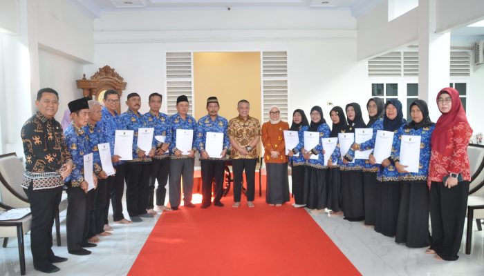 Hadianto Apresiasi Pengabdian ASN Purnabakti: Kalian Telah Menjadi Bagian Sejarah Kota Palu