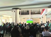 Antusias! Warga Touna Padati Lokasi Nobar Argentina vs Swiss