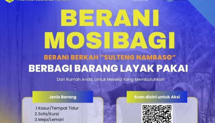 Dukung Program Bedah Rumah, Dinas Perkintam Sulteng Luncurkan Gerakan BERANI MOSIBAGI