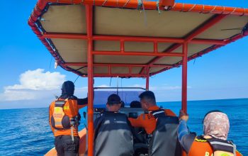 Hari Keempat Operasi SAR, Pencarian Nahkoda Speed Boat Tenggelam di Teluk Tomini Masih Nihil