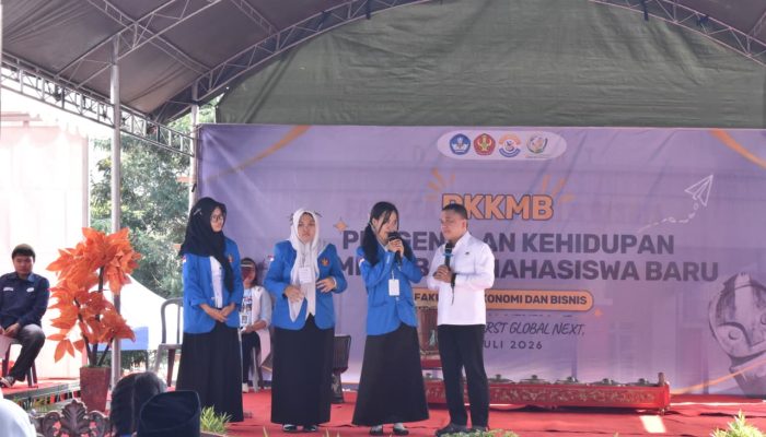 PKKMB FEB Untad 2026 Dibuka, Wali Kota Palu Ajak Mahasiswa Berinovasi untuk Daerah