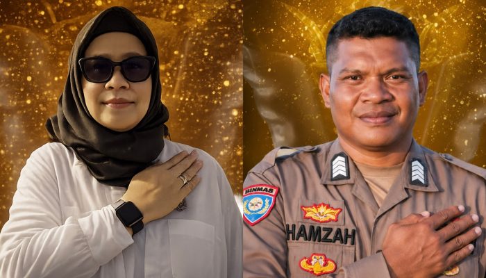 AKP Siti dan Bripka Hamzah Wakili Polda Sulteng di Final Hoegeng Awards 2026
