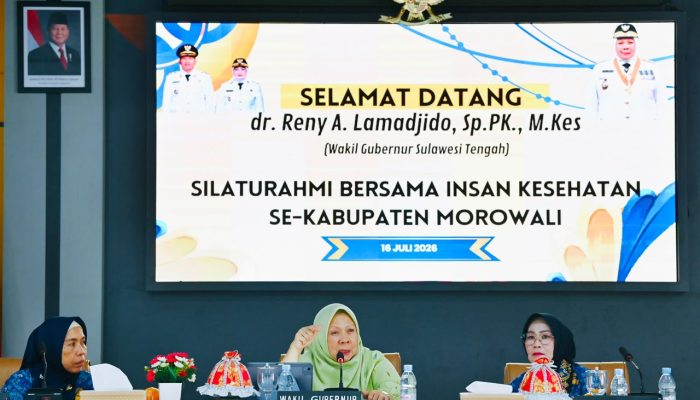 BERANI Sehat Layani 185 Ribu Warga Sulteng, Wagub Reny Apresiasi Peran Nakes