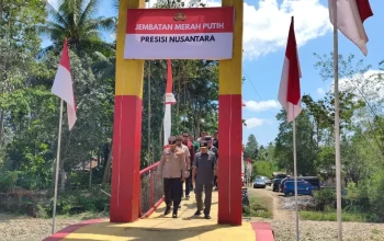 Prabowo Apresiasi Dedikasi Polri Bangun 895 Jembatan di Pelosok Indonesia