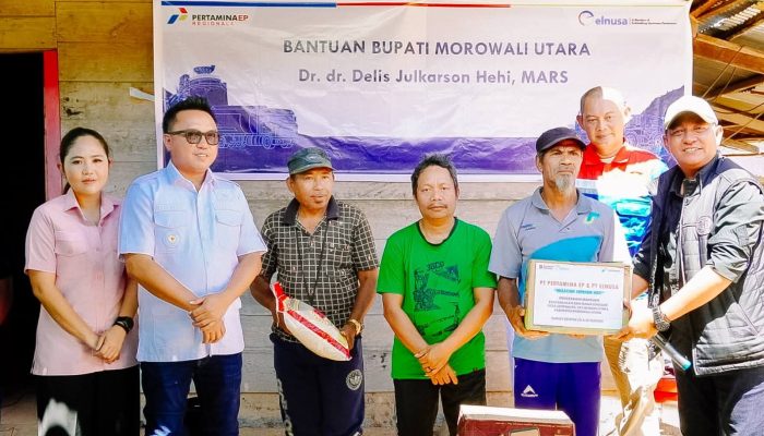 Terobos Akses Sulit, Bupati Delis Salurkan Bantuan dan Pastikan Jalan Lemo-Salubiro Ditangani