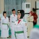33 Paskibraka Touna Dikukuhkan, Siap Emban Amanah Kibarkan Merah Putih