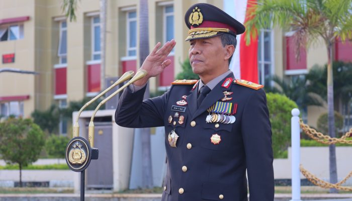 Wakapolda Sulteng Pimpin Upacara HUT ke-81 Kemerdekaan RI
