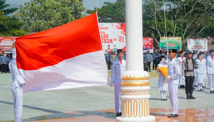 Detik-Detik Proklamasi di Touna Berlangsung Khidmat, 33 Paskibraka Kibarkan Merah Putih
