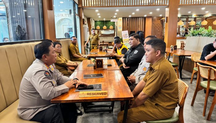 Polda Sulteng dan Diskominfosantik Sinergi Perkuat Penyampaian Informasi Publik