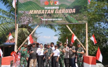 Jembatan Garuda Diresmikan, Danrem 132/Tadulako Perkuat Konektivitas Warga Sigi