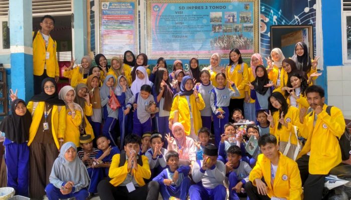 Aksi Kecil, Dampak Besar, Mahasiswa Baru UWN Edukasi PHBS kepada Siswa SD di Palu