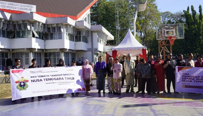 Unhas Turunkan KKN Tematik dan Tim Medis untuk Bantu Korban Gempa NTT
