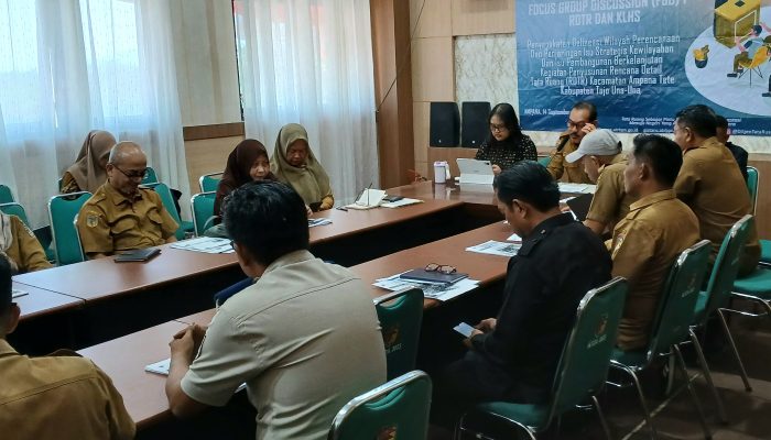 Pemkab Touna Mulai Susun RDTR Ampana Tete, Jadi Langkah Awal Penataan Ruang Berbasis Lingkungan