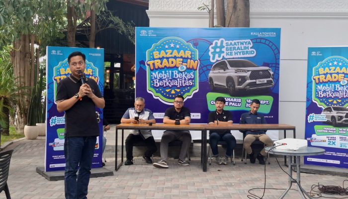 Kalla Toyota Hadirkan Bazar Trade-in di Palu, Ada Program Khusus Pengguna Hybrid