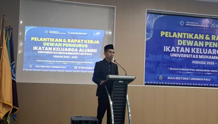 Moh. Andri Resmi Pimpin IKA Unismuh Palu, Job Fair dan Reuni Akbar Masuk Agenda