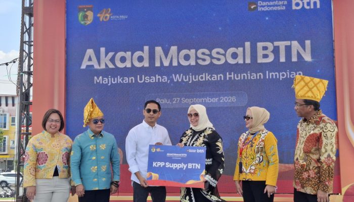 BTN Akad Massal 2.577 Debitur, 159 UMKM dan KPR Subsidi di Palu