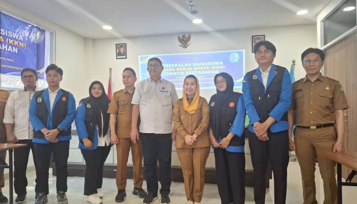 Bekali Mahasiswa KKN, Wawali Palu Ingatkan Mahasiswa Siapkan Masa Depan Sejak Dini