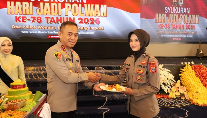 HUT ke-78 Polwan, Kapolda Sulteng Tekankan Pengabdian dan Integritas