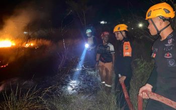 Karhutla Terjadi di Sejumlah Wilayah Sulteng, Satbrimob Perkuat Upaya Pemadaman Titik Api