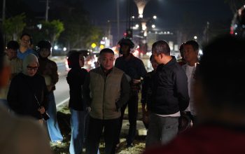 Wali Kota Palu Blusukan Malam, Soroti Jalan, Drainase hingga Minimnya Penerangan