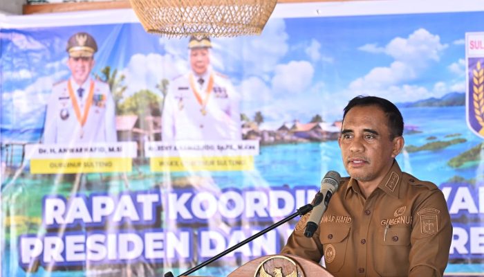 Gubernur Anwar Hafid Tegaskan Asta Cita dan 9 BERANI Harus Bergerak Satu Arah