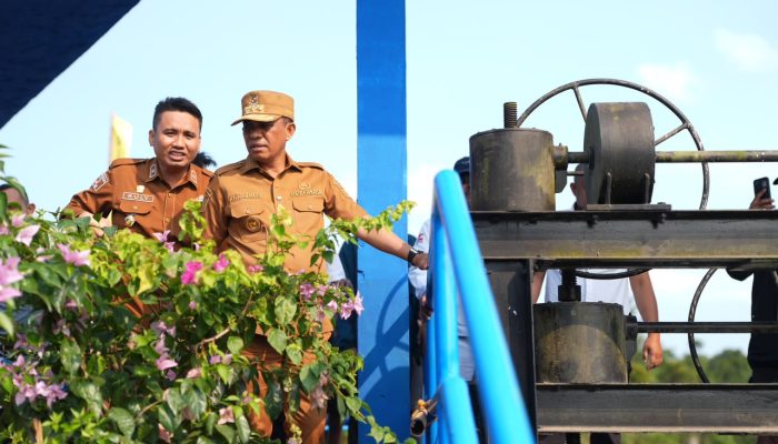 Gubernur Anwar Hafid Resmikan Groundsill Karaupa, Tegaskan Kepentingan Rakyat Tetap Prioritas