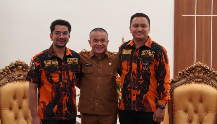 Temui Hadianto Rasyid, SAPMA Pemuda Pancasila Palu Bawa Gagasan untuk Pemuda
