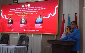 Dekan FH Untad: Mahasiswa Punya Peran Penting Jaga Toleransi dan Kerukunan