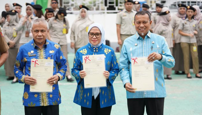 Dua Aset Tanah Pemkot Palu Resmi Bersertipikat, Salah Satunya untuk SDN Duyu