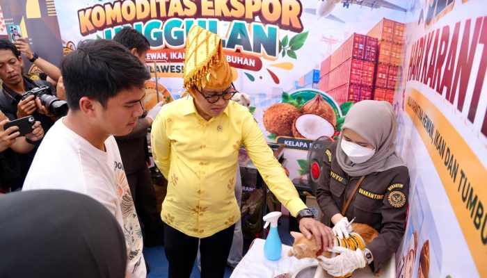 HUT ke-48 Kota Palu, Barantin Buka Klinik Ekspor untuk Pelaku UMKM