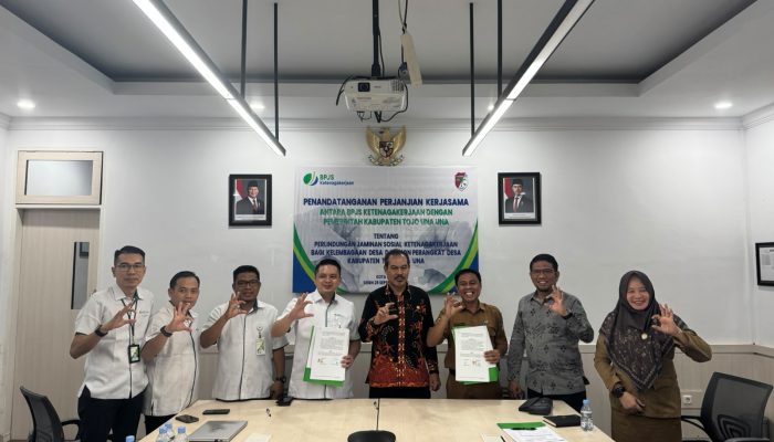 Pemkab Touna Perluas Jaminan Sosial Ketenagakerjaan hingga 134 Desa, Sasar 20 Ribu Peserta