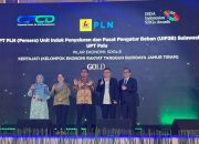 PLN UPT Palu Raih Dua Penghargaan di Indonesian SDGs Awards