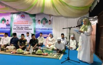 Reny Lamadjido Hadiri Maulid Nabi dan Silaturahim Kebangsaan IKA PMII Sulteng, Ajak Konsisten Amalkan Ajaran Rasulullah