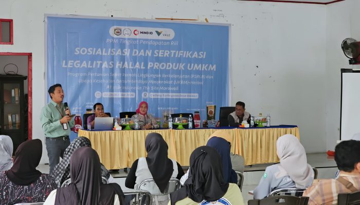 Vale Indonesia Fasilitasi Sertifikasi Halal UMKM Morowali
