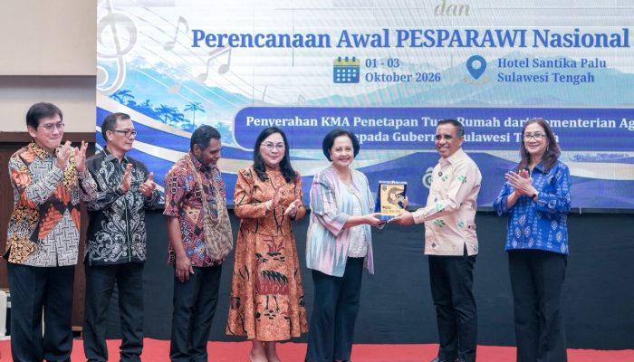 Pemprov Sulteng Bangun Venue Kapasitas 50 Ribu Orang Untuk Pesparawi 2029