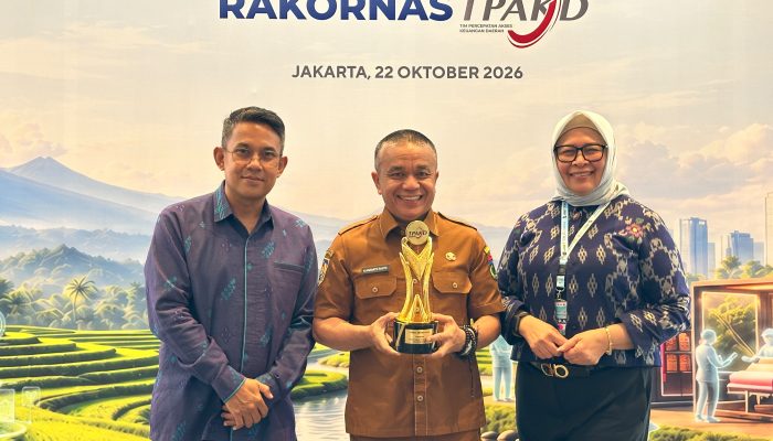 Kota Palu Raih TPAKD Award 2026 sebagai Kota Terbaik di Sulawesi