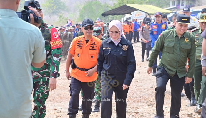 Sekdaprov Novalina Tekankan Sinergi Lintas Sektor untuk Tangani Karhutla di Sulteng